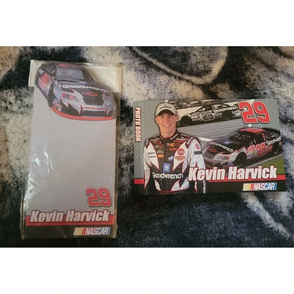 Kevin‎ Harvick #29 Goodwrench NASCAR Photo Book Notepad Set